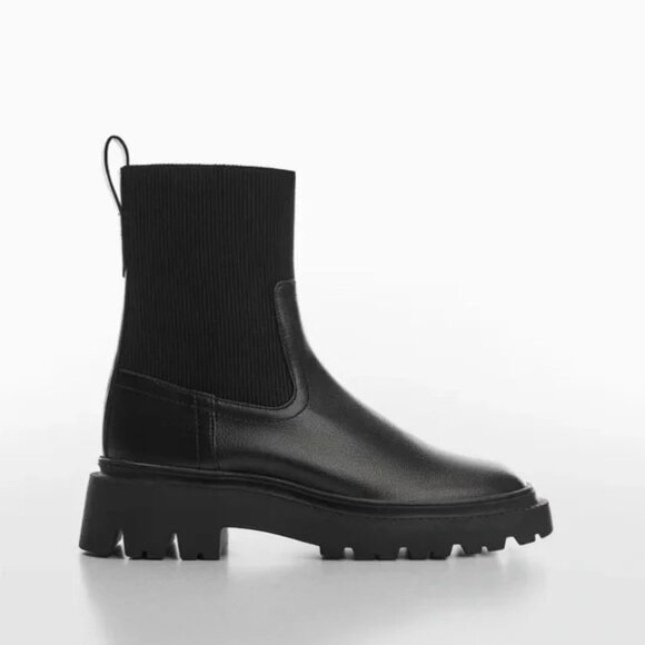 ANTHRO'S MNG MANGO TRACK SOLE ANKLE BOOT - Picture 6 of 7